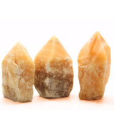 Orange calcite ground tip