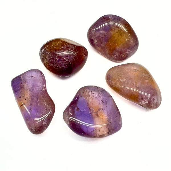 Ametrine tumbled stone weight product