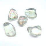 Aurora Borealis, tumbled rock crystal per gram