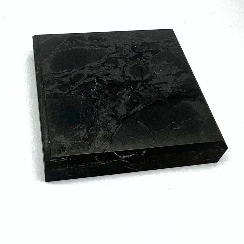 Shungit, platta 5x5 cm