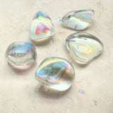Aurora Borealis, tumbled rock crystal per gram