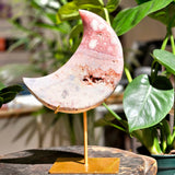 Pink amethyst moon medium