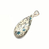 K2, från Himalaya i silverfattning