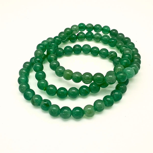 Aventurine bracelet round beads