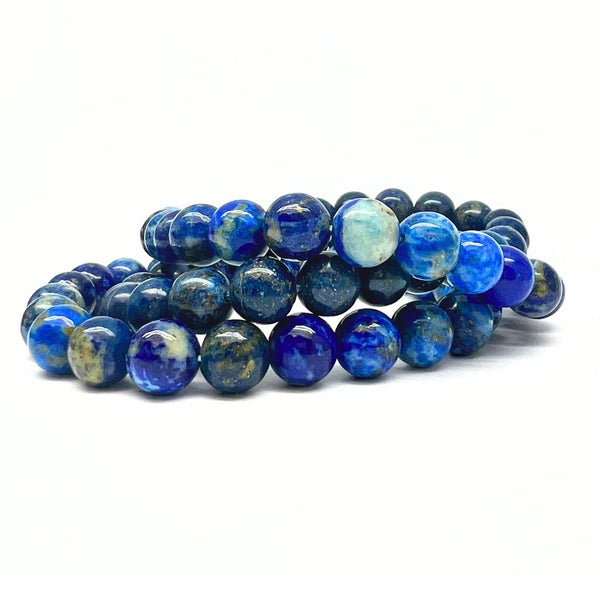Lapis Lazuli, bracelet with 8 mm beads