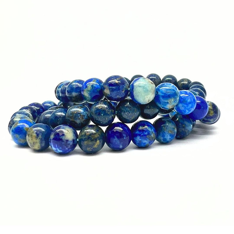 Lapis Lazuli, bracelet with 8 mm beads