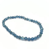 Kyanit AA, fasetterat armband 4mm