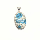 K2, från Himalaya i silverfattning