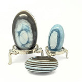 Shiva Lingam fantastisk blå opal