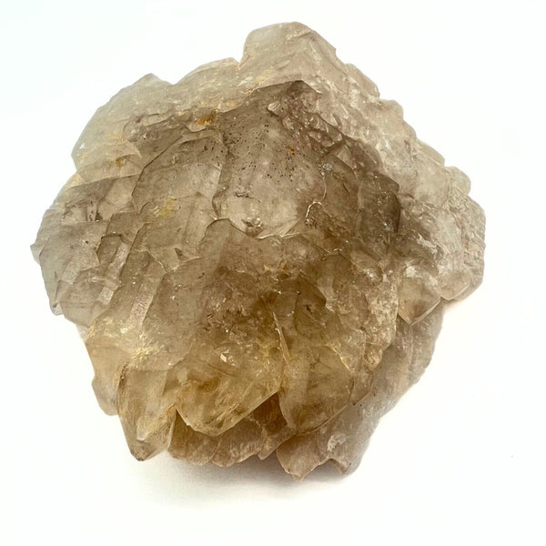 Elestials in smoky quartz from Brazil