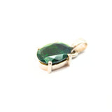 Opal larger stone in sterling silver pendant