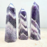Amethyst, polished point