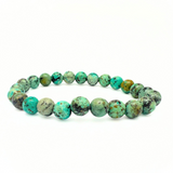 Turquoise from Africa, bracelet 8 mm beads