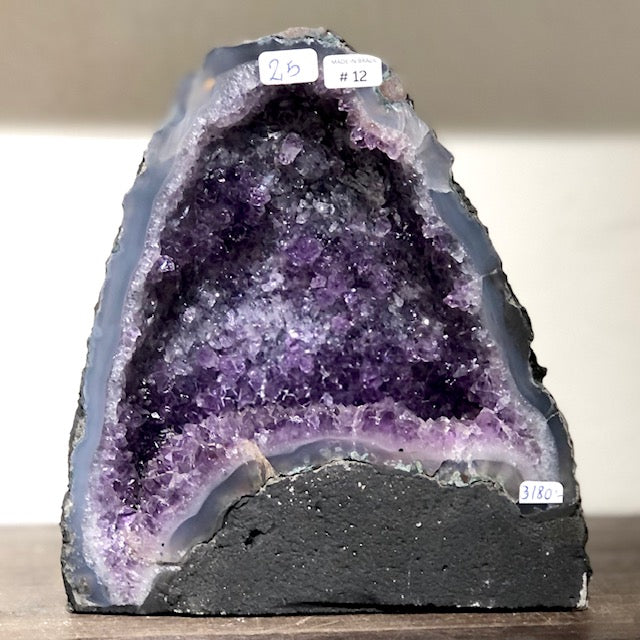 Amethyst caves in different sizes