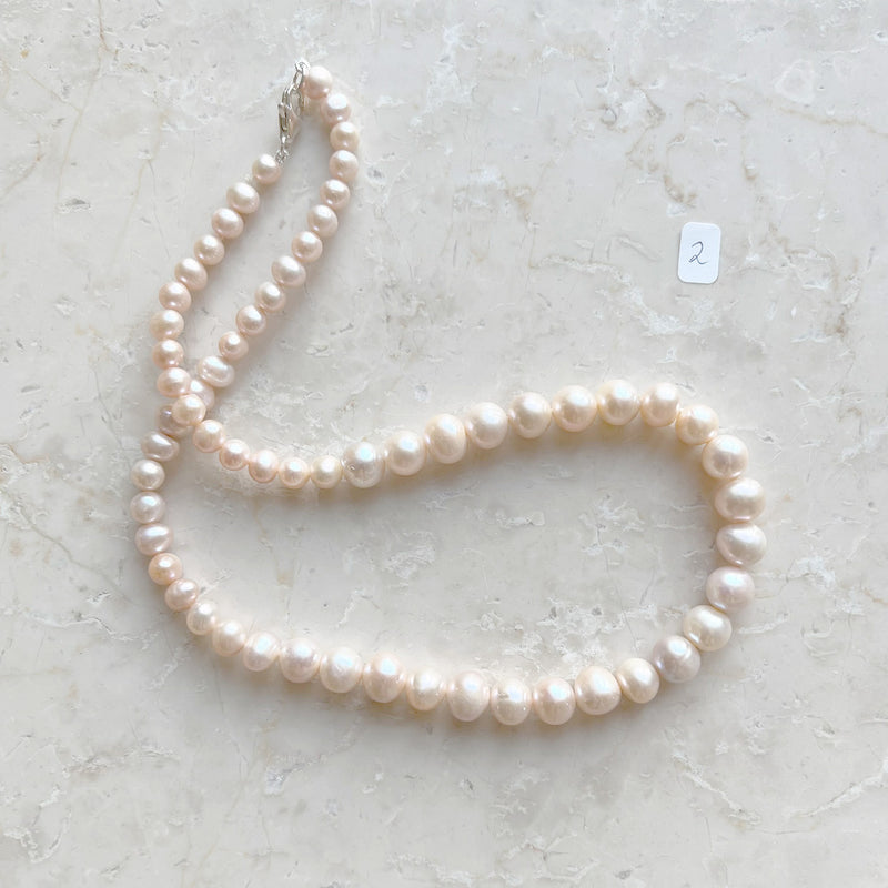 Saltwater pearls graded apricot no. 2
