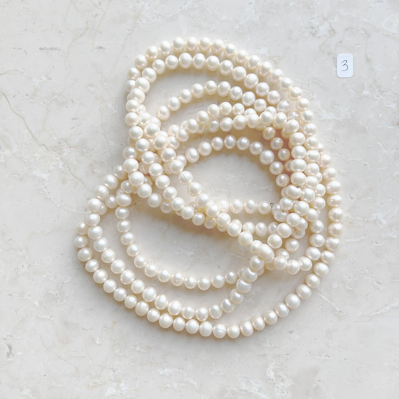 Saltwater pearls top quality long necklace no. 3