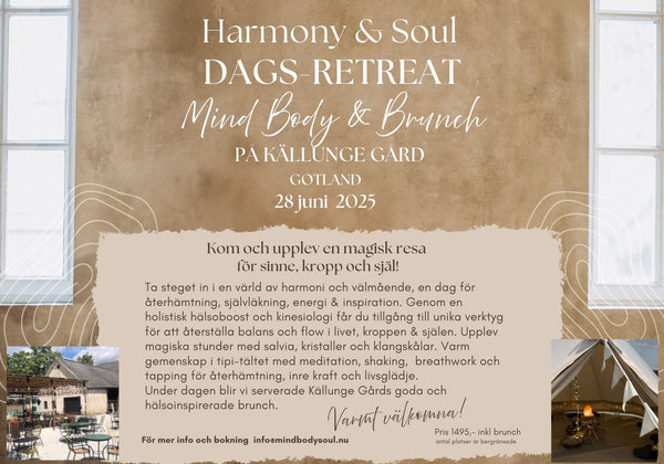 Harmony & Soul Dagsretreat