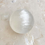 Selenite ball between approx. 4 cm