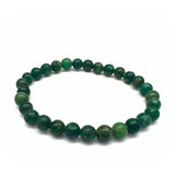 Jade från Afrika armband 6 mm pärlor
