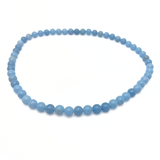 Angelit halsband 8 mm pärlor
