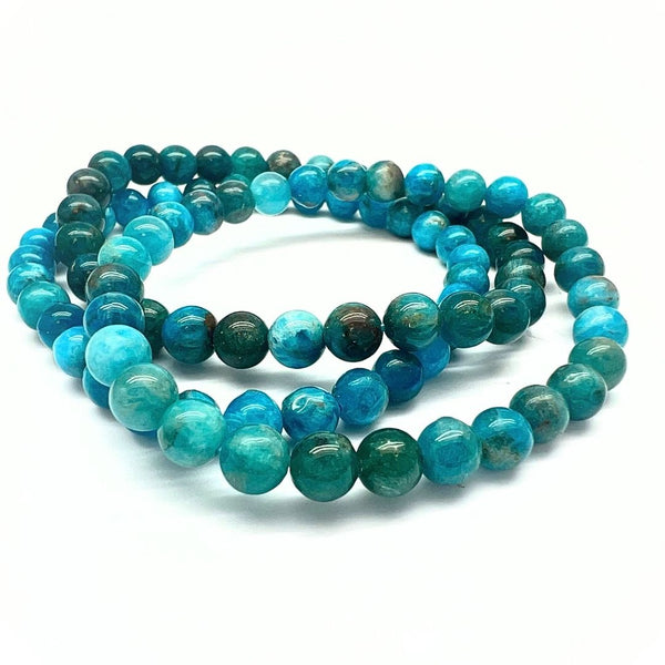 Apatite, bracelet 6 mm