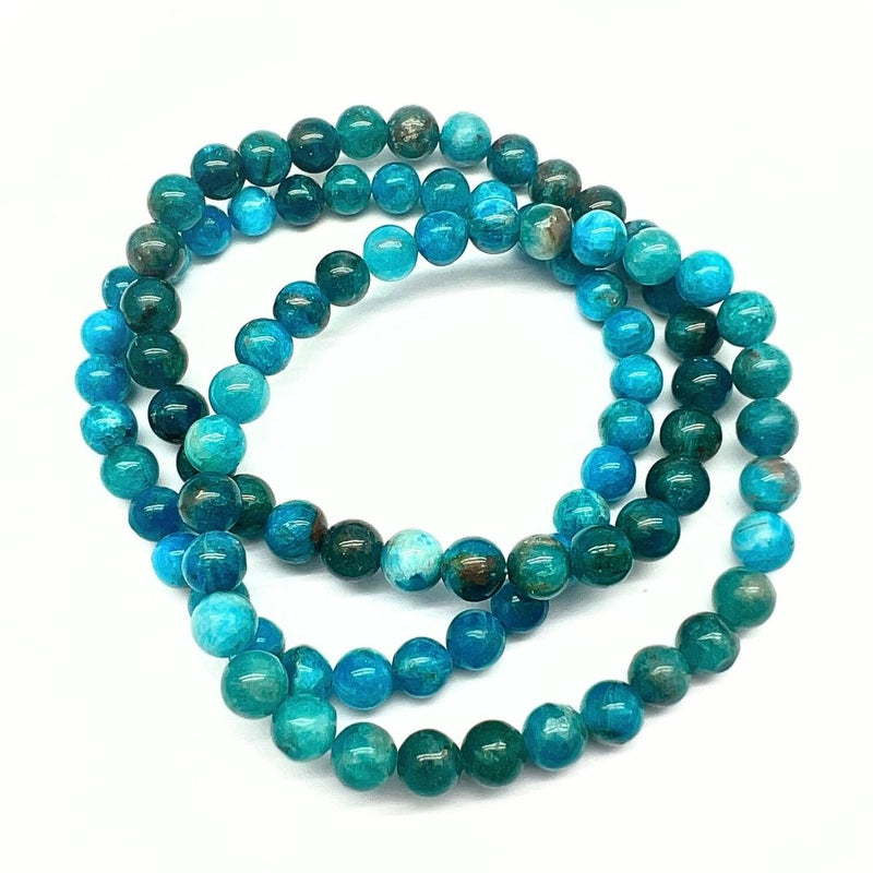 Apatite, bracelet 6 mm