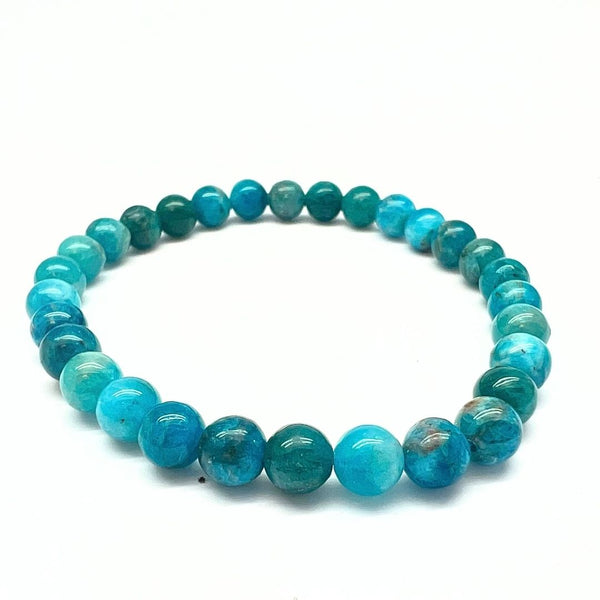 Apatite, bracelet 6 mm