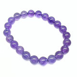 Amethyst, bracelet in A quality 8 mm