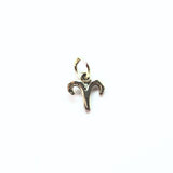 Aries symbol, pendant in silver small