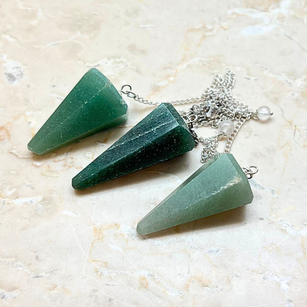 Aventurine, pendulum with ball