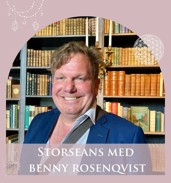 Liten storseans med Benny Rosenqvist i Kristalltemplet lördag 6/4 kl. 12.00-13.30