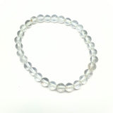 Rock crystal bracelet 6 mm