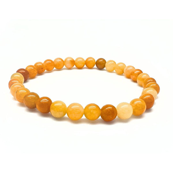 Aventurin gul armband 6 mm