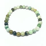 Jade, bracelet with round beads from Burma