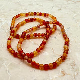 Karneoli, rannekoru 4mm