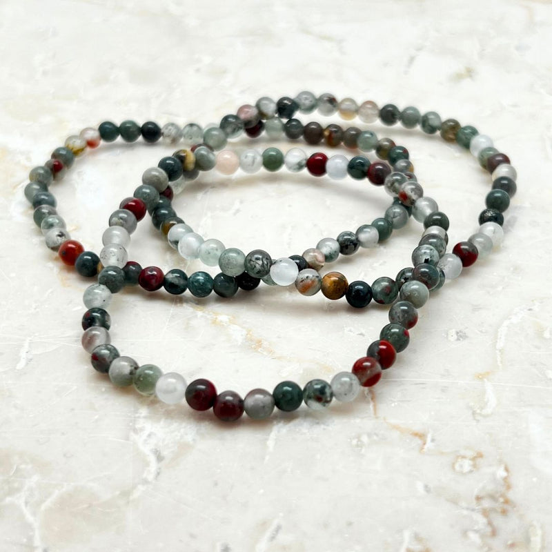Jasper fancy, rannekoru 4mm