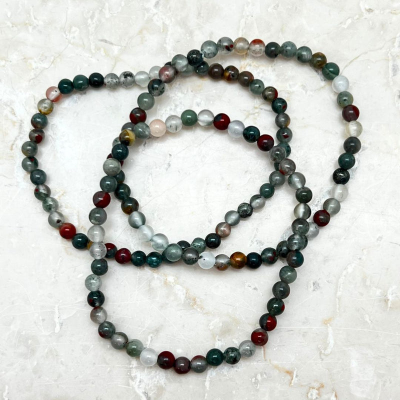 Jasper fancy, rannekoru 4mm