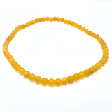 Kalcit orange halsband 8 mm pärlor