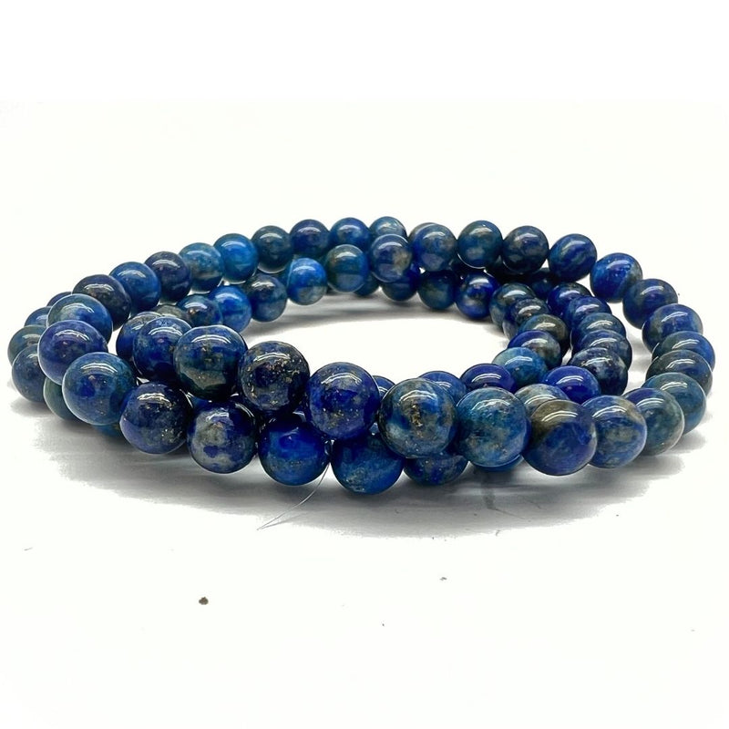 Lapis Lazuli -rannekoru, 6 mm helmiä