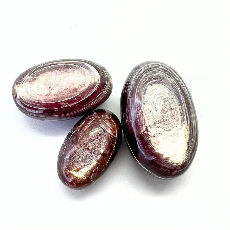 Shiva lingam, useita kokoja