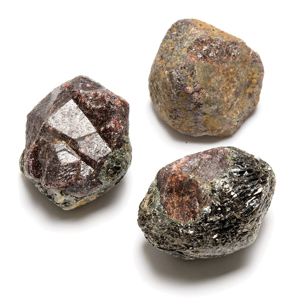 Granat, råa kristaller i påse om 200 gr gross