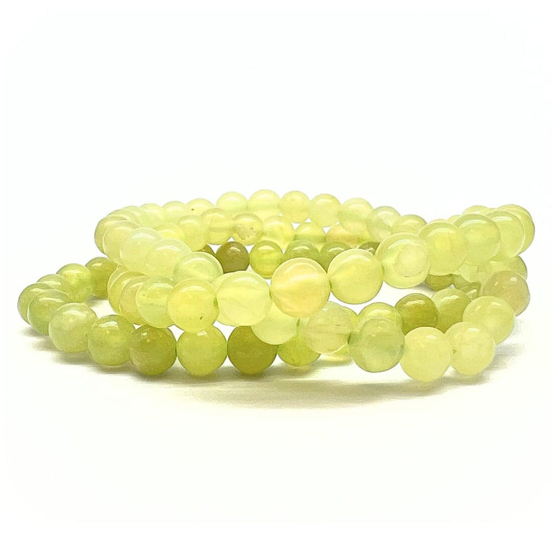 Uusi jade, rannekoru 6 mm helmiä A &amp; AA