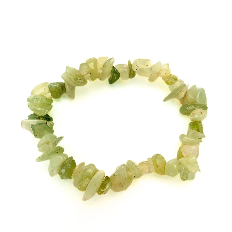 New jade chip bracelet