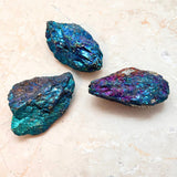 Peacock cups, bornite