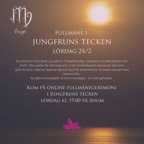Online full moon ceremony with the cleansing and healing energy of the full moon at 19:00