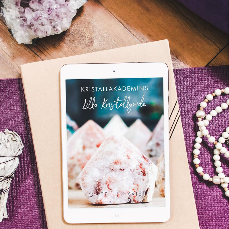 E-book: Kristallakademin's little crystal guide by Gitte Liljekvist 