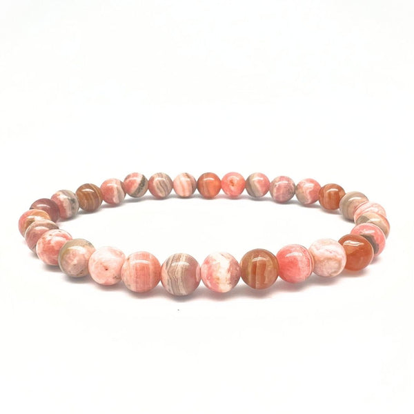 Rhodochrosite, tumbled bracelet