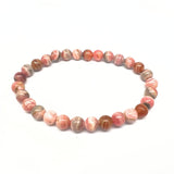 Rhodochrosite, tumbled bracelet