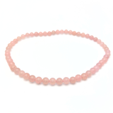 Rosenkvarts halsband 8 mm pärlor