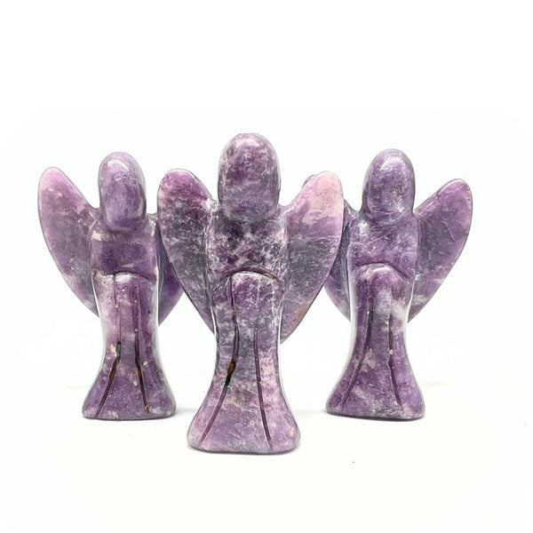 Lepidolite, crystal angel